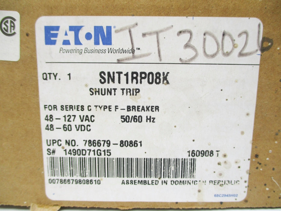 EATON SNT1RP08K 1490D71G15 NSMP