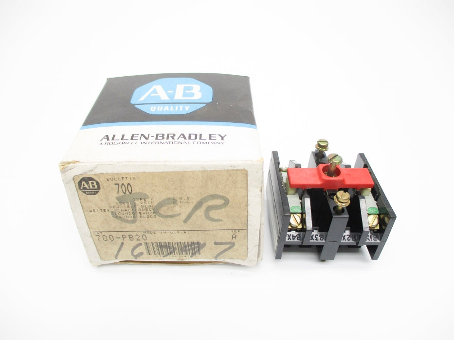 INDUSTRIAL SPARE PART 700-PB20 SER. A (BK/BL) NSMP