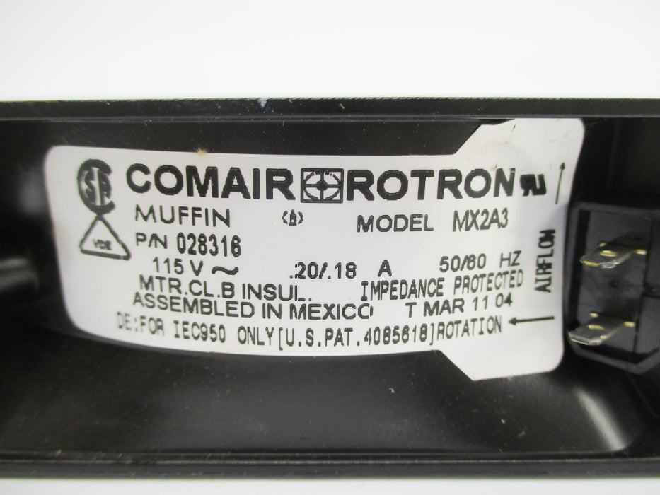 COMAIR ROTRON 028316 MX2A3 NSNP