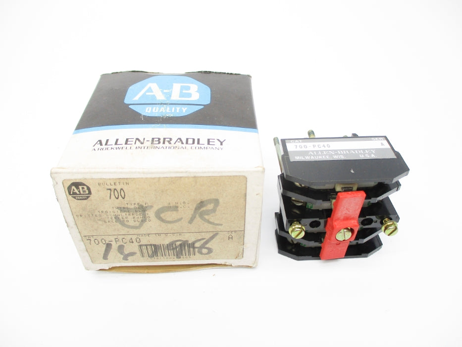 INDUSTRIAL SPARE PART 700-PC40 SER. A (BK/BL) NSMP