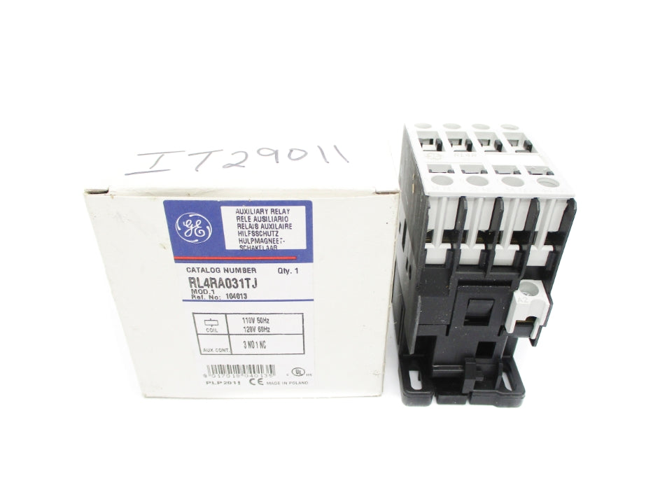 GENERAL ELECTRIC RL4RA031TJ 110/120V NSMP