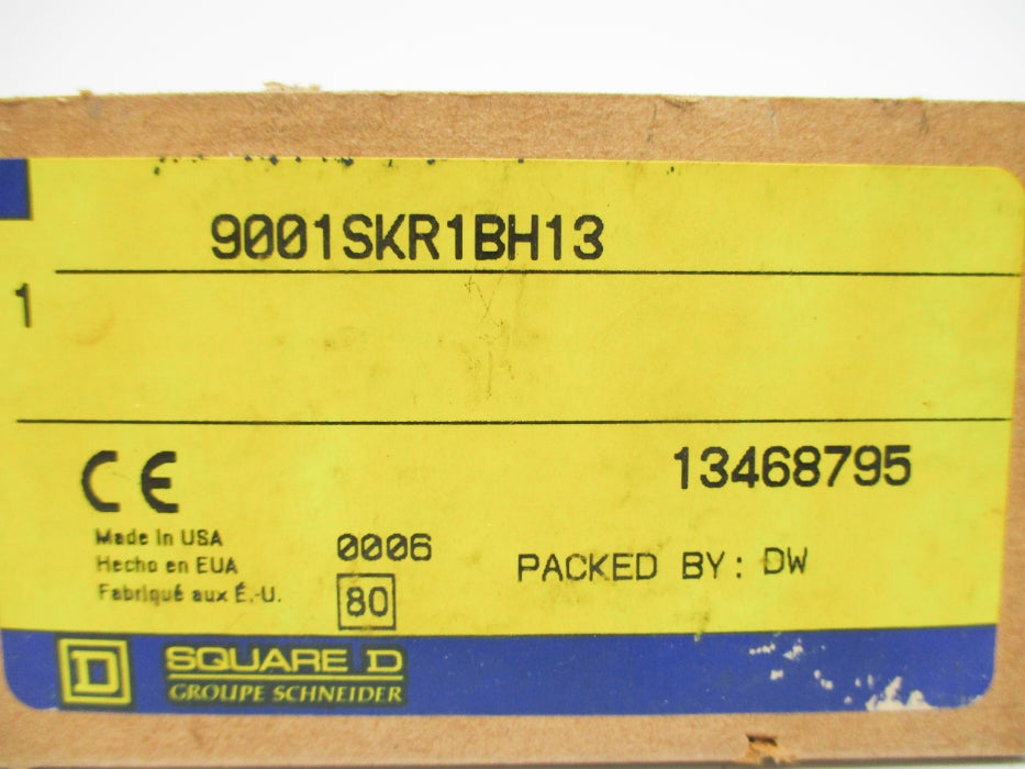 SQUARE D 9001SKR1BH13 SER. K NSMP