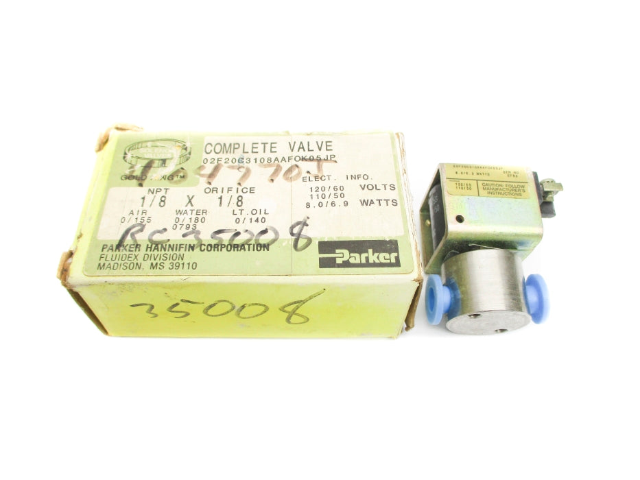 PARKER 02F20C3108AAFOK05JP 110/120V 140/155/180PSI NSMP