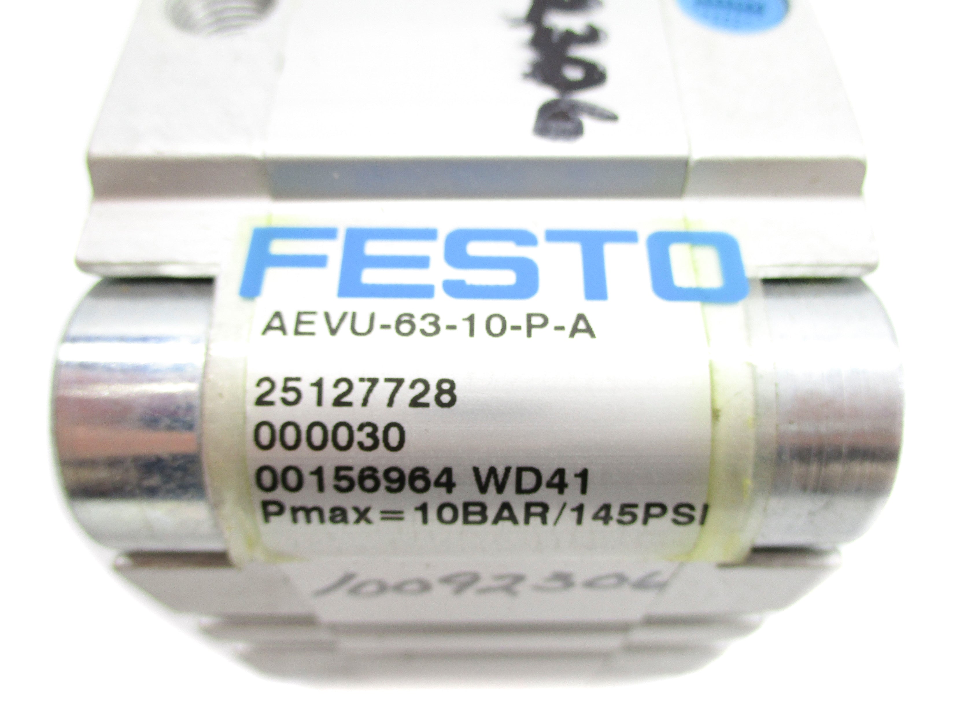 FESTO AEVU-63-10-P-A 145PSI NSNP