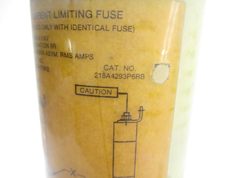 GENERAL ELECTRIC 218A4293P6RB 55A212942P6RB 4.8KV 80KA UNMP