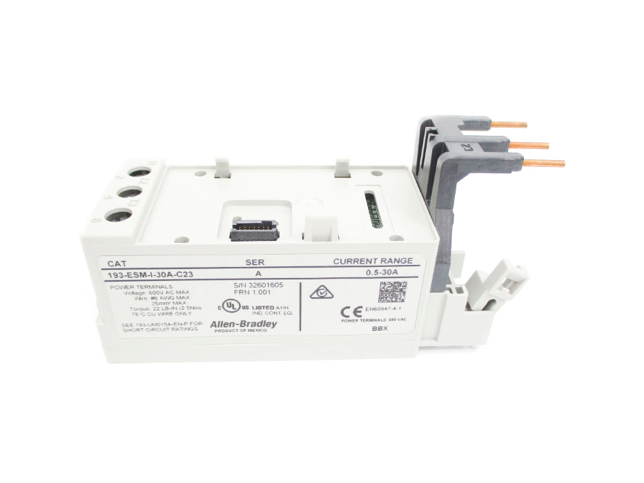 ALLEN BRADLEY 193-ESM-I-30A-C23 SER. A 0.5-30A NSNP