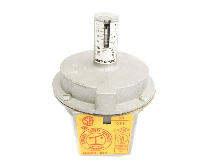 CHICAGO SAFETY PRODUCTS JD-2-GREY (AS PICTURED) UNMP