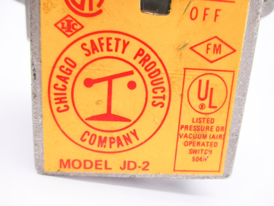 CHICAGO SAFETY PRODUCTS JD-2-GREY (AS PICTURED) UNMP