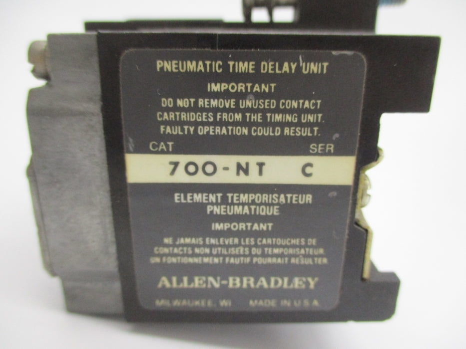ALLEN BRADLEY 700-NT SER. C (AS PICTURED1) UNMP