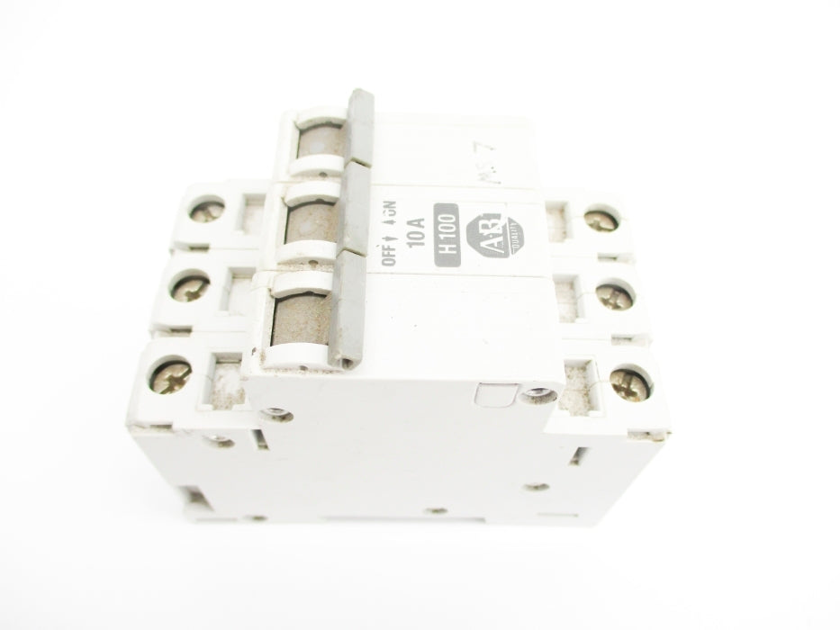 ALLEN BRADLEY 1492-CB3H100 SER. B 10A 480VAC UNMP