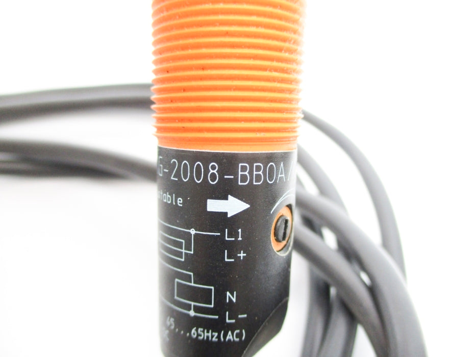 IFM EFECTOR KG0010 KG-2008-BBOA/NI 20-250VAC/DC NSNP