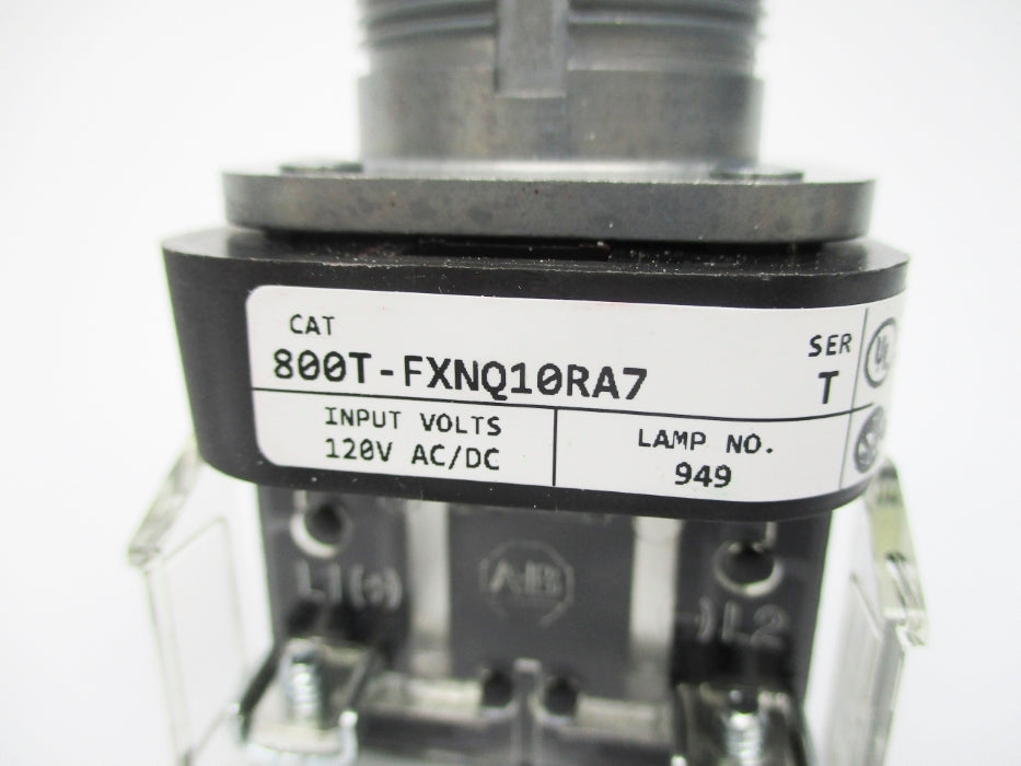 ALLEN BRADLEY 800T-FXNQ10RA7 SER. T NSNP