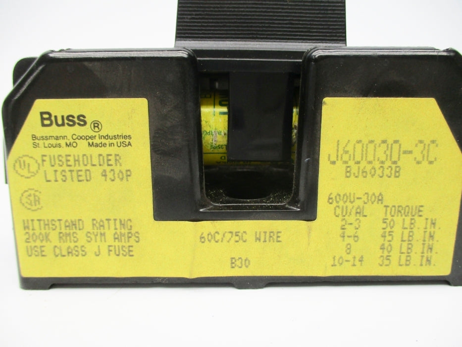 BUSSMANN J60030-3C NSNP