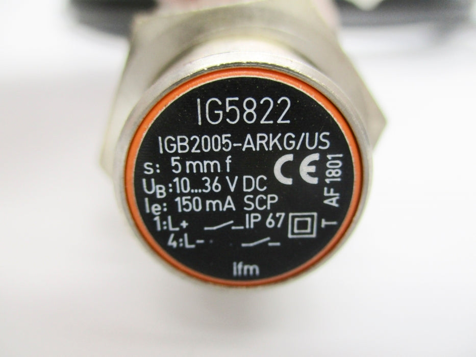 IFM EFECTOR IG5822 IGB2005-ARKG/US NSNP