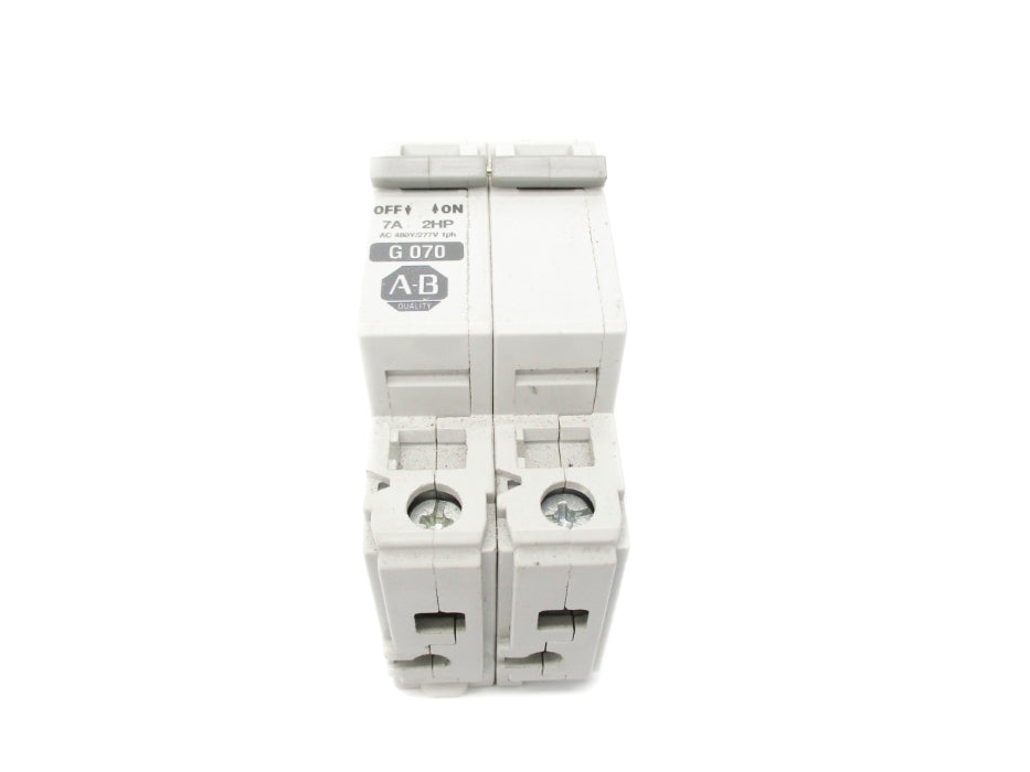 ALLEN BRADLEY 1492-CB2G070 SER. C 7A 277VAC NSNP