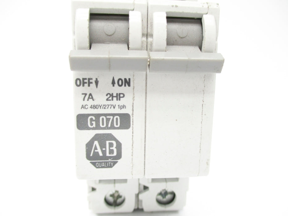 ALLEN BRADLEY 1492-CB2G070 SER. C 7A 277VAC NSNP