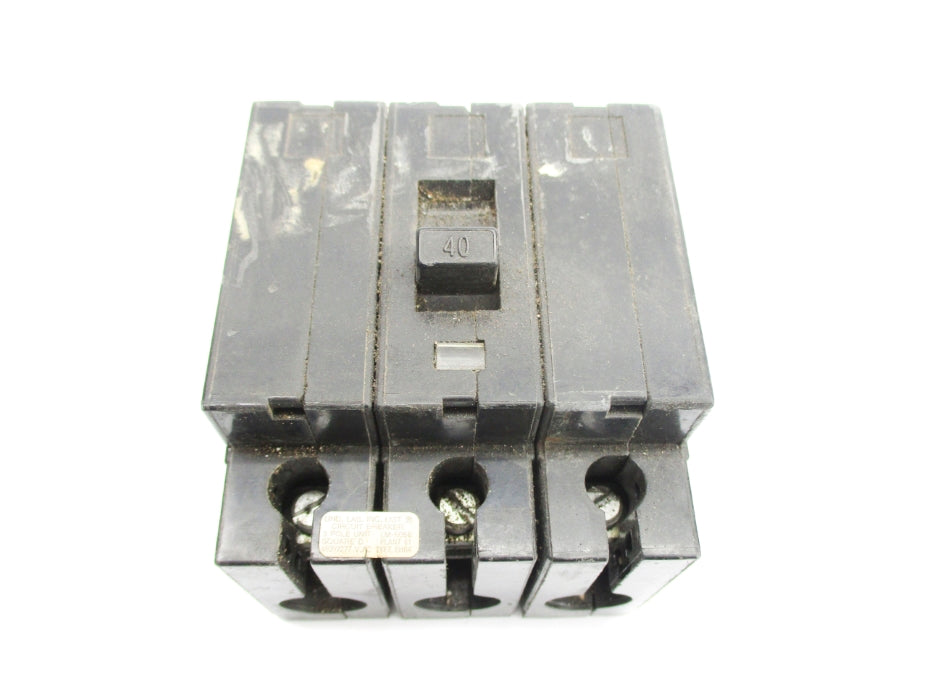 SQUARE D EHB34040 40A 277VAC UNMP
