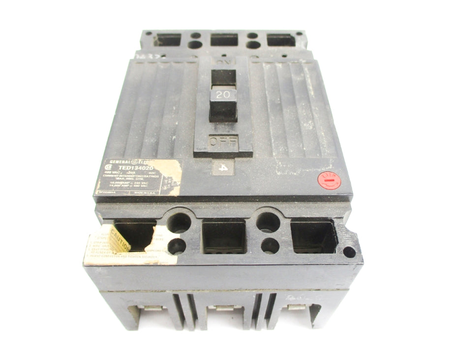 GENERAL ELECTRIC TED134020 480VAC 20A UNMP