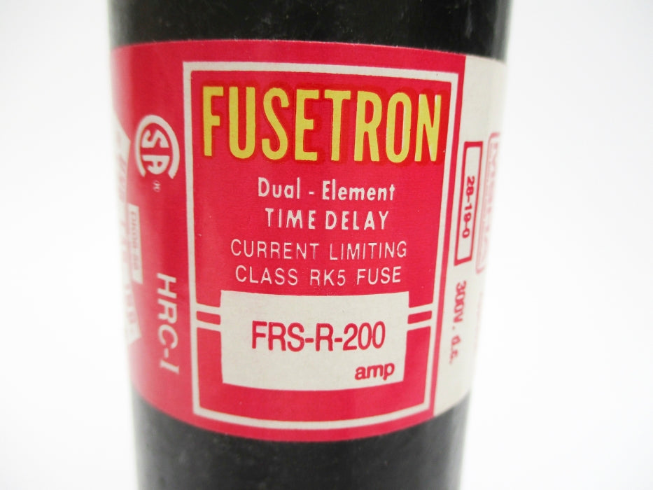 FUSETRON FRS-R-200 200A 600VAC NSNP