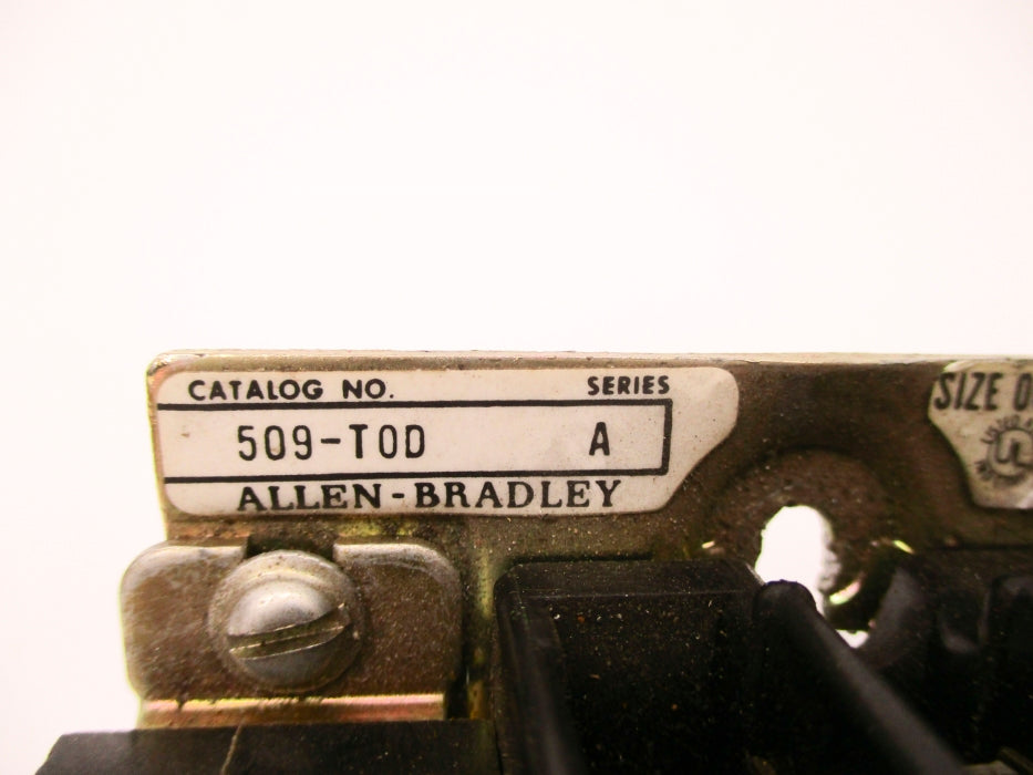 INDUSTRIAL SPARE PART 509-TOD SER. A 220/230-240V UNMP