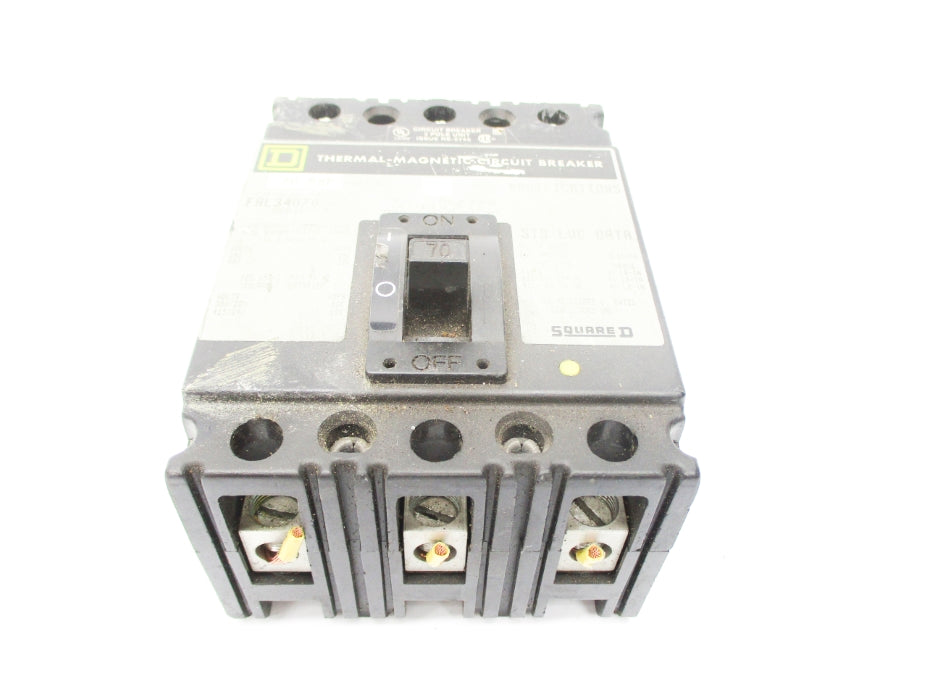 SQUARE D FAL34070 SER. 2 70A 480VAC UNMP