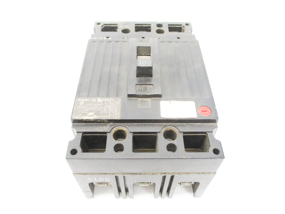 GENERAL ELECTRIC TED134100 480VAC 100A UNMP