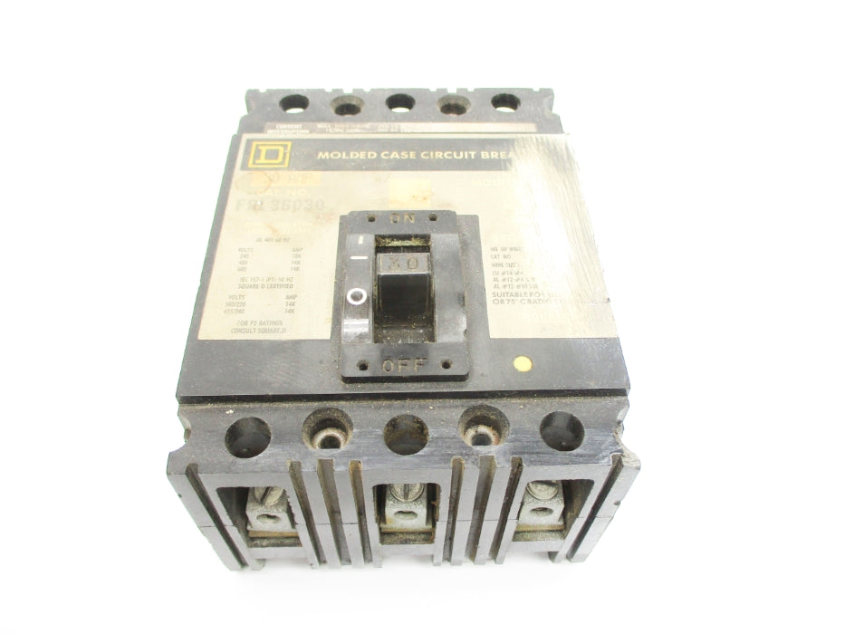 SQUARE D FAL36030 600VAC 30A UNMP