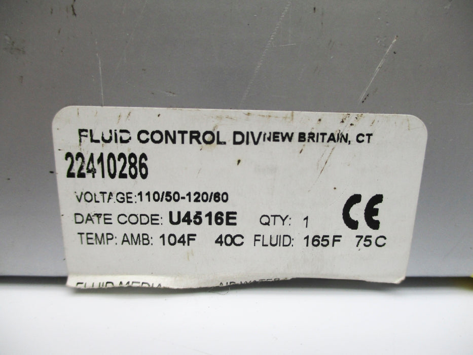 PARKER 22410286 7-230PSI 110/50 120/60 NSMP