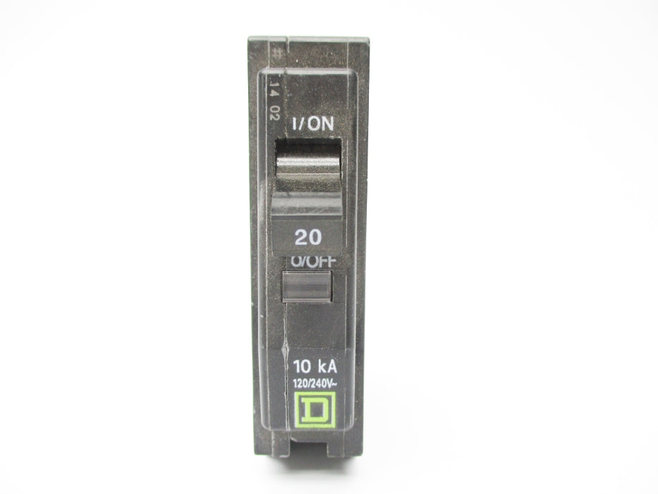 SQUARE D QOB120 120/240V 20A 10KA NSNP