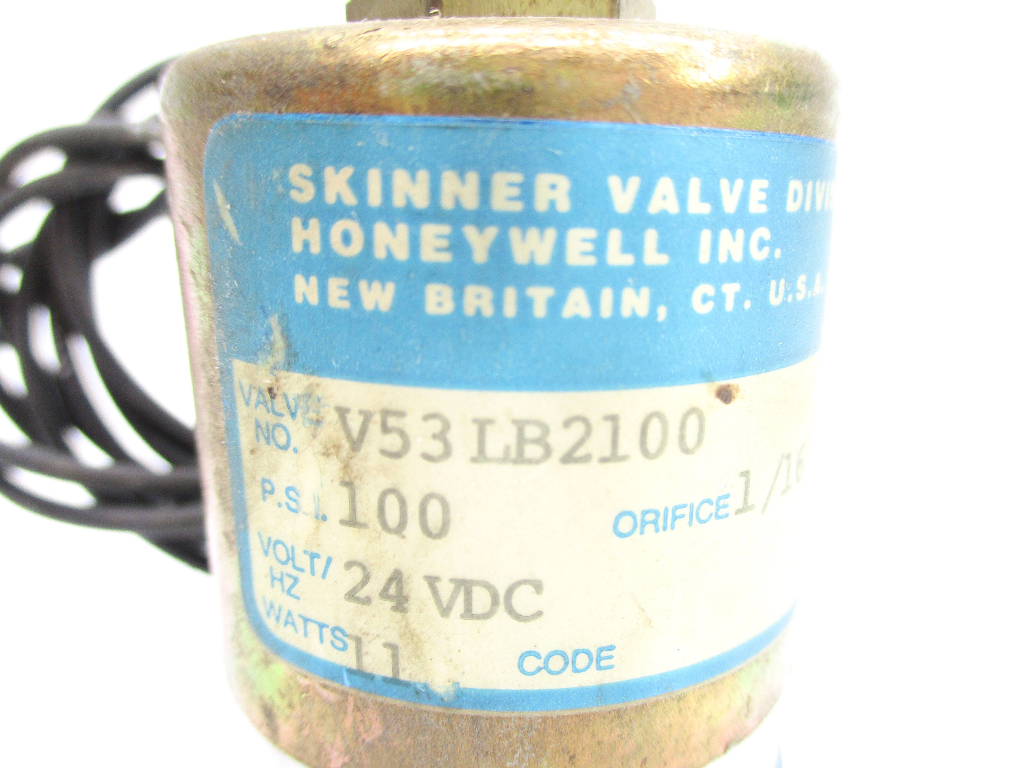 HONEYWELL V53LB2100 100PSI 24VDC NSNP