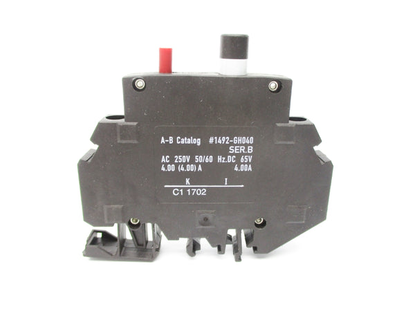 ALLEN BRADLEY 1492-GH040 SER. B 250VAC 4.0A NSMP
