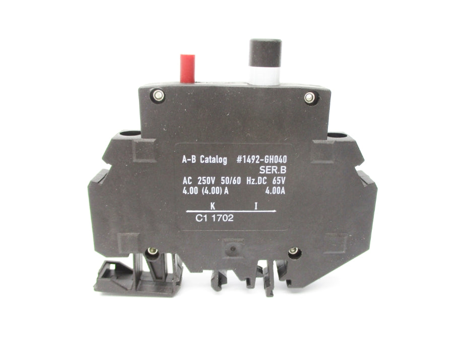 ALLEN BRADLEY 1492-GH040 SER. B 250VAC 4.0A NSMP