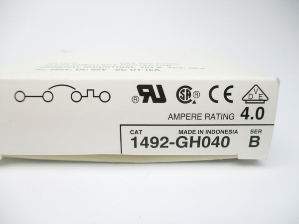 ALLEN BRADLEY 1492-GH040 SER. B 250VAC 4.0A NSMP