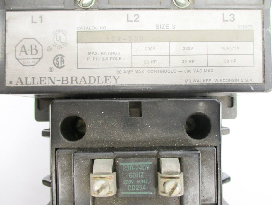 INDUSTRIAL SPARE PART 509-DOD SER. A (AS PICTURED2) UNMP