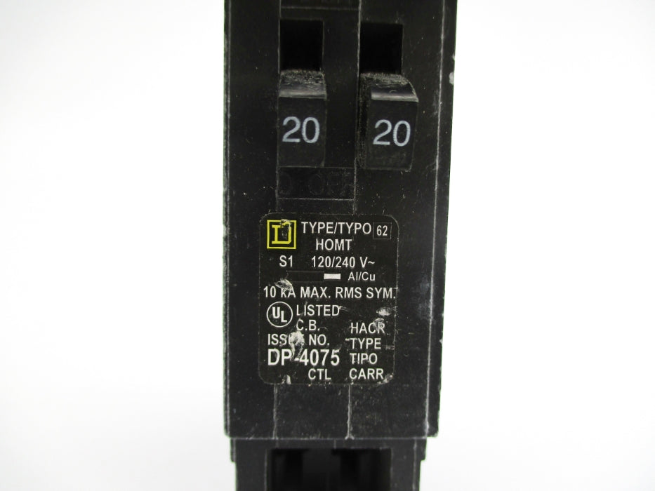 SQUARE D HOMT2020 20A 120/240V NSNP