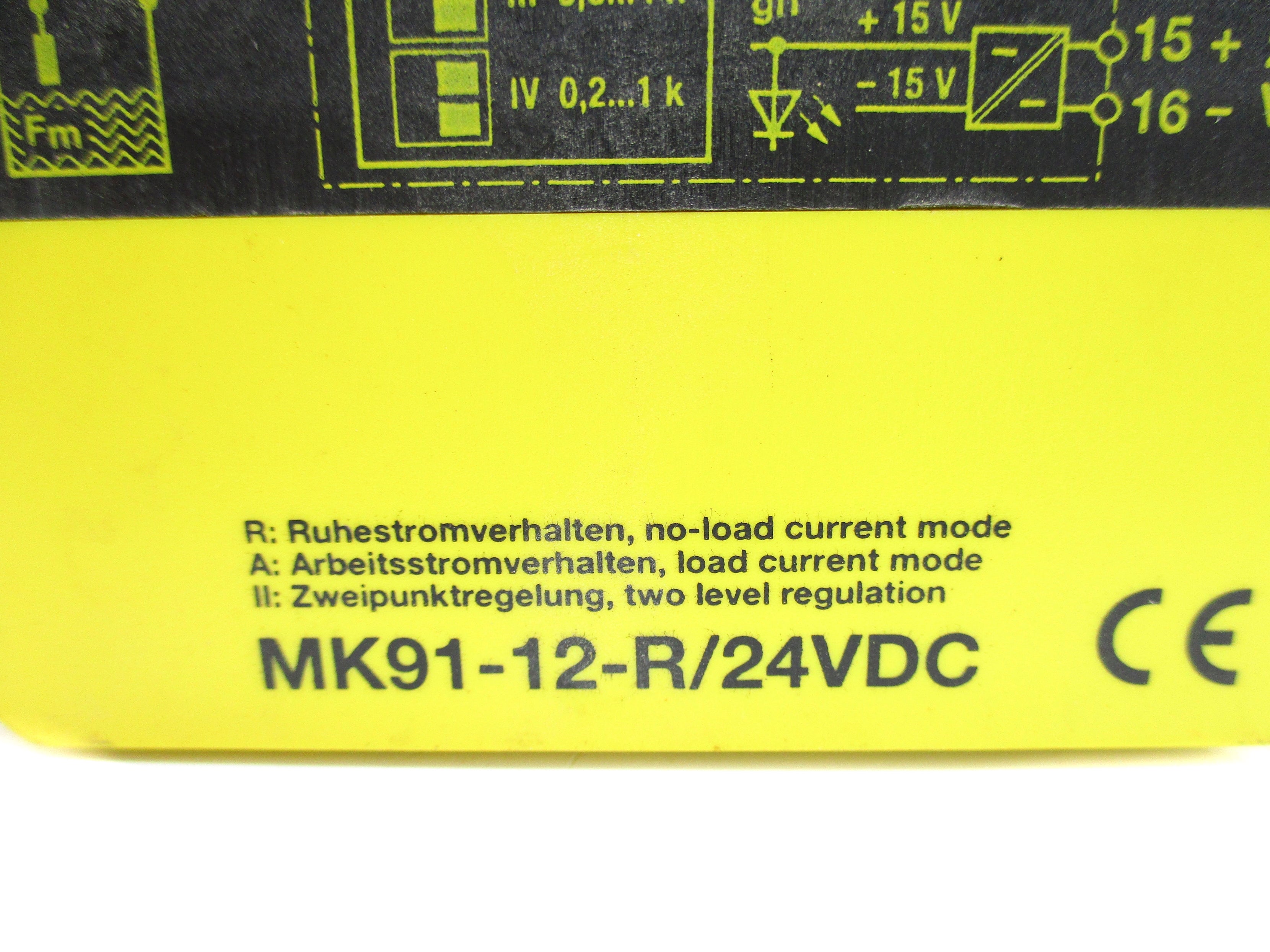 TURCK MK91-12-R/24VDC NSNP