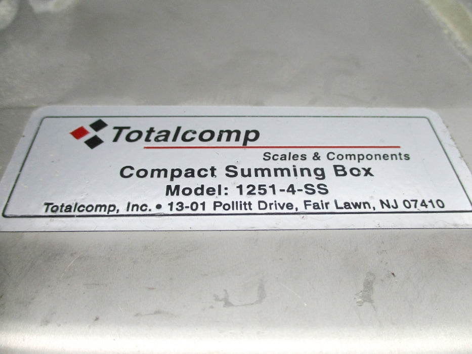 TOTALCOMP 1251-4-SS UNMP