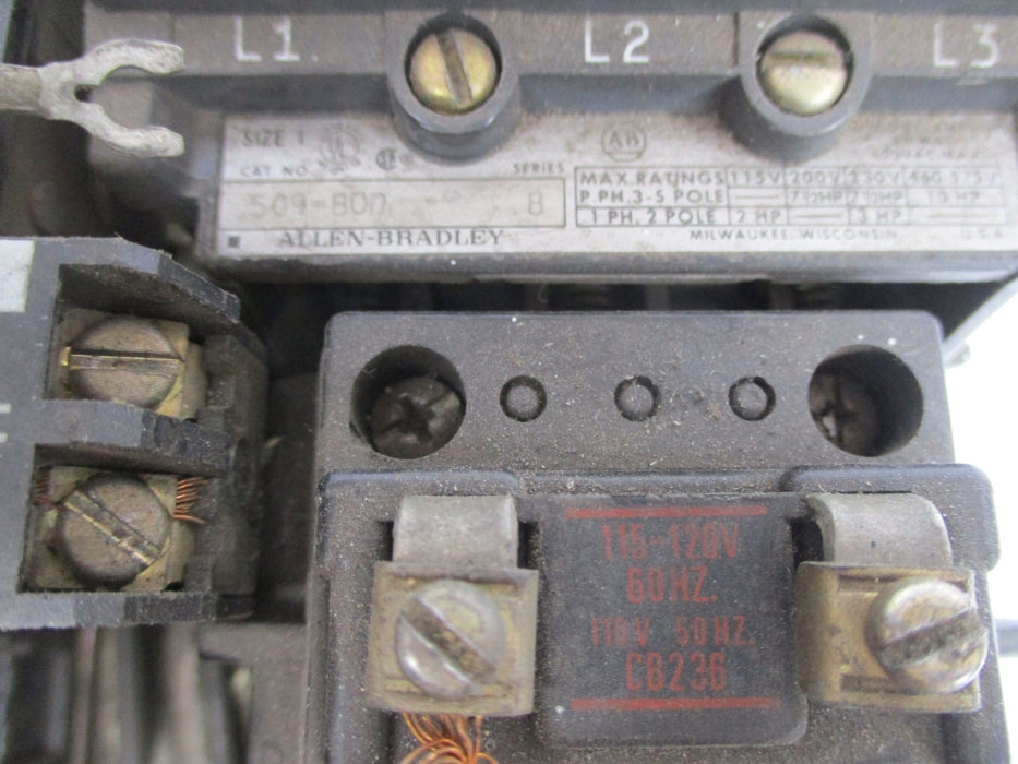 INDUSTRIAL SPARE PART 509-BOD SER. B (AS PICTURED5) UNMP