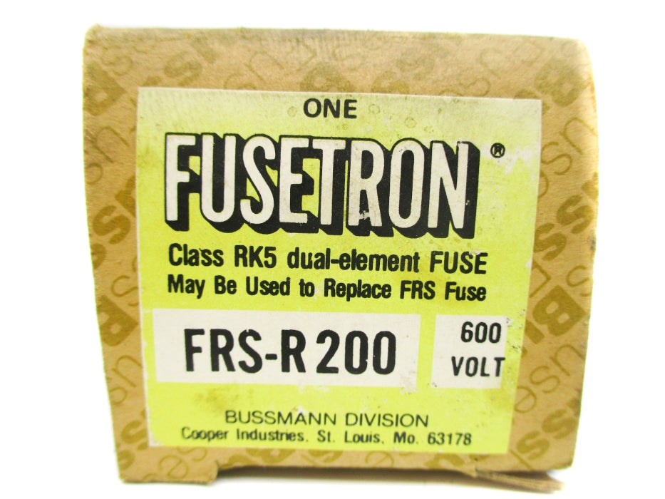 BUSSMANN FRS-R-200 600VAC 200A NSMP