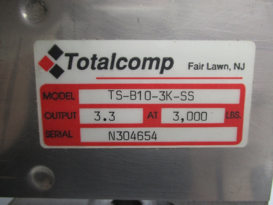 TOTALCOMP TS-B10-3K-SS NSNP