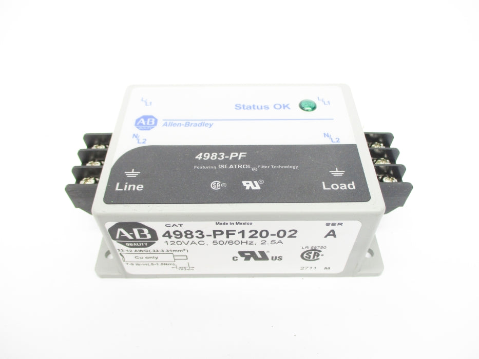 INDUSTRIAL SPARE PART 4983-PF120-02 SER. A (WH) NSMP