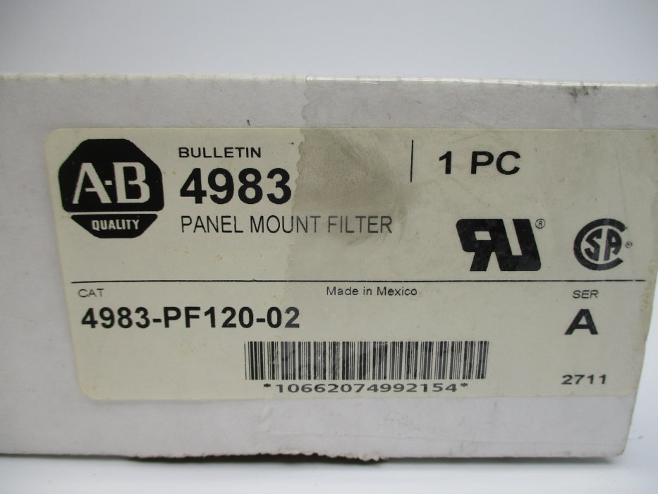 INDUSTRIAL SPARE PART 4983-PF120-02 SER. A (WH) NSMP