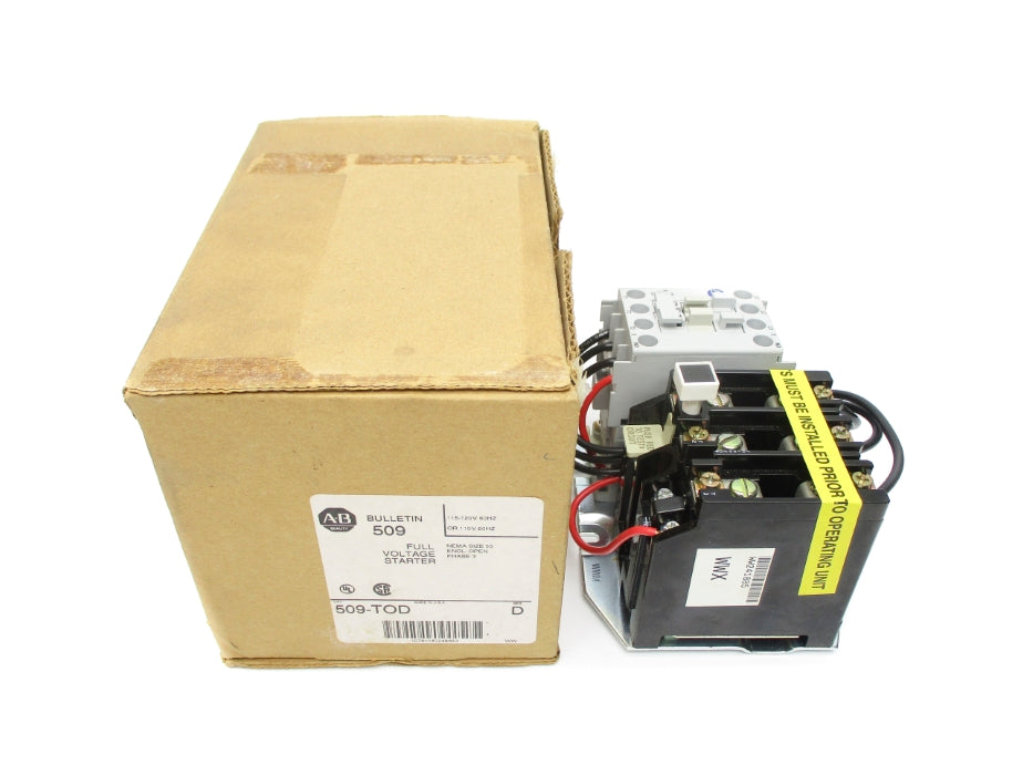 ALLEN BRADLEY 509-TOD SER. D (BR/WH) NSMP