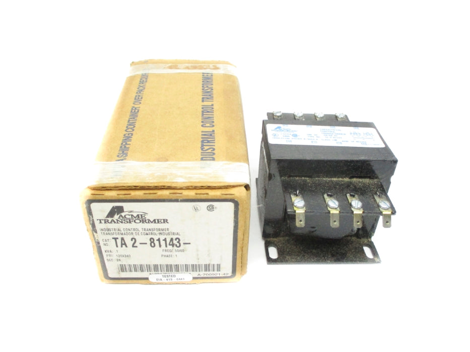ACME TRANSFORMER TA2-81143 .1KVA NSMP
