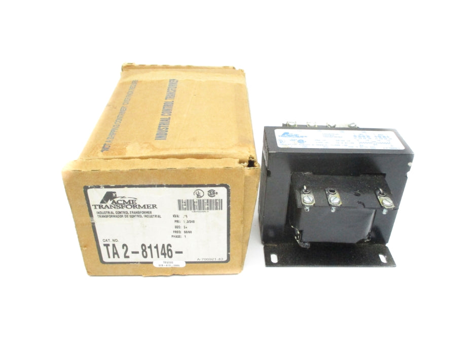 ACME TRANSFORMER TA2-81146 .25KVA NSMP