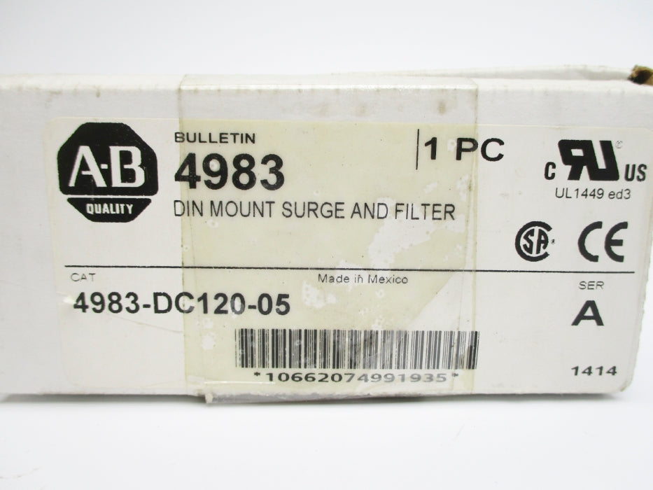 INDUSTRIAL SPARE PART 4983-DC120-05 SER. A (WH) NSMP