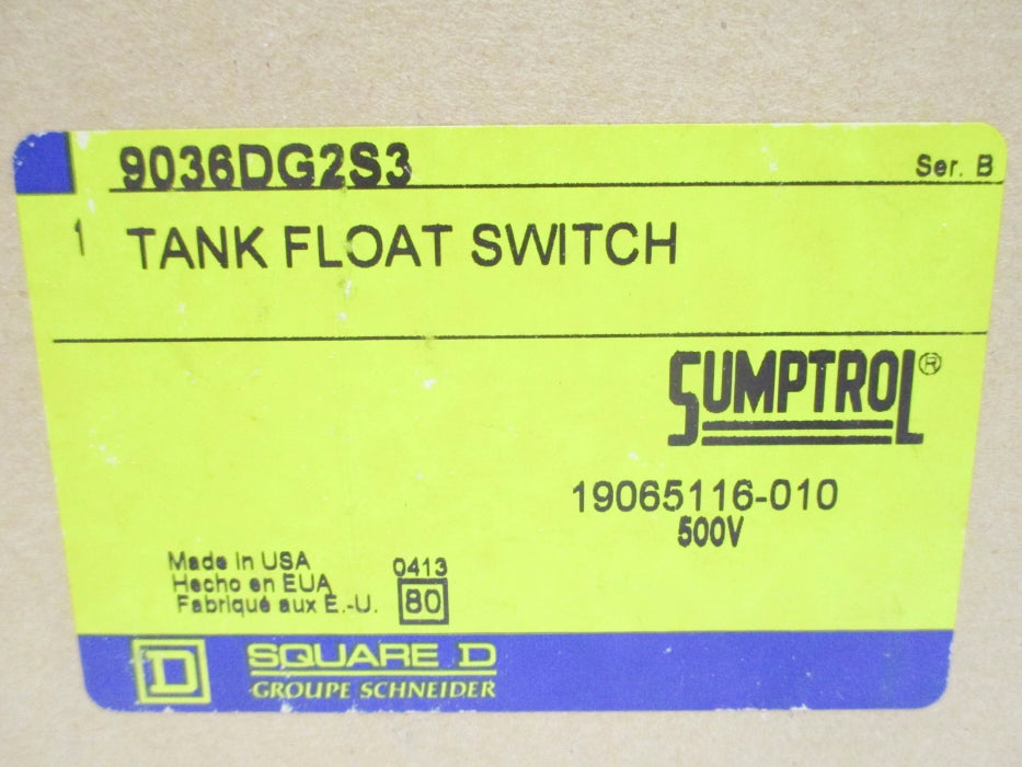 SQUARE D 9036DG2S3 SER. B NSMP
