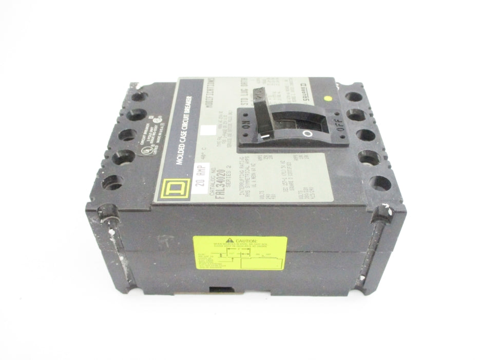 SQUARE D FAL34020 SER. 2 20A 480VAC NSNP
