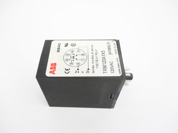 ABB TRM120A1X5 120VAC 10A NSNP