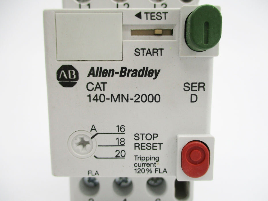 ALLEN BRADLEY 140-MN-2000 SER. D 16-20A NSNP